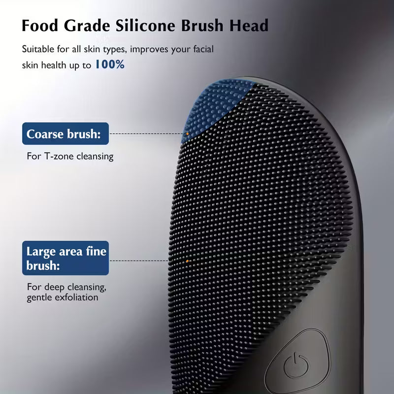 Cleansing Brush Silicone Face Scrubber: