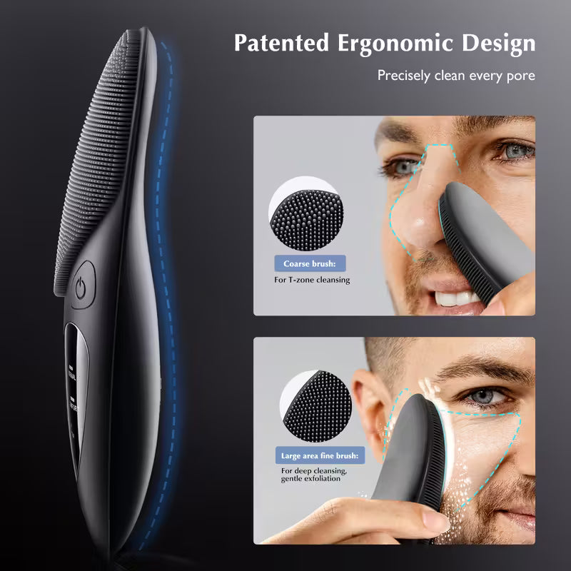 Cleansing Brush Silicone Face Scrubber:
