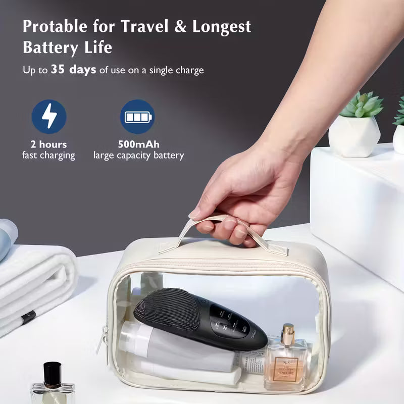 Cleansing Brush Silicone Face Scrubber: